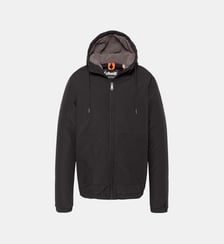 Blouson à capuche doublé sherpa Schott