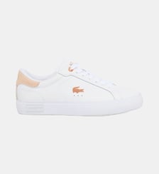 Sneakers Powercourt femme en cuir Lacoste