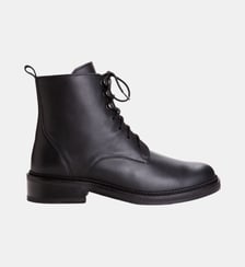 bottines Zoé en cuir lisse Agnès b.