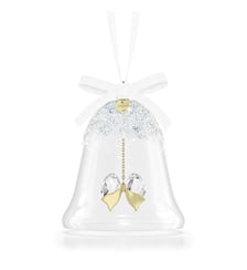 Annual Edition Décoration Cloche 2026, Blanc Swarovski