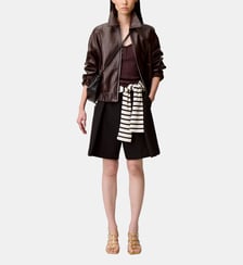 Bermuda tailleur laine mélangée Claudie Pierlot