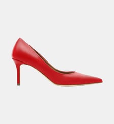 Scala - Escarpins En Cuir Nappa Rouge Parallèle