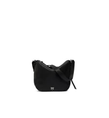 Sac hobo moyen porté épaule en cuir avec logo love birds Pinko