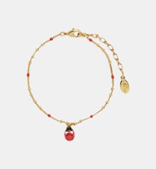 Bracelet pendentif coccinelle Les Néréides
