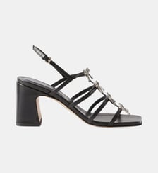 Sandales à talon Bijoux et cuir Claudie Pierlot