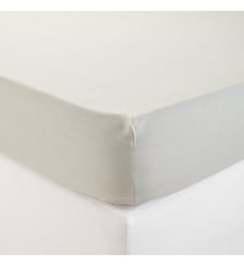 Drap Housse  Lin lavé légèrement froissé Madura