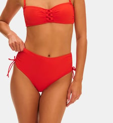 Culotte de bain taille haute - Orange Grenadier Simone Pérèle