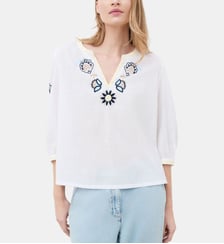 Chemise cangelina - Motif imprimé - Coupe droite Caroll