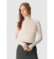 Pull tricot fin côtelé 100% laine Ikks