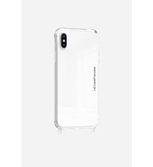 Coque de téléphone transparente anti-choc avec anneaux pour iPhone XS Max La Coque Française