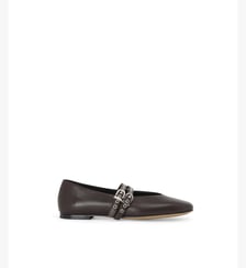 Ballerines cuir velours Zahia Mellow Yellow