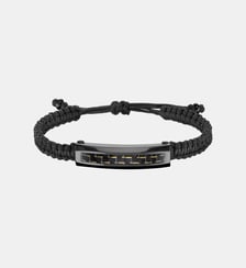 Bracelet souple sur cordon Léon en Acier 316L Phebus