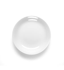 Assiette creuse ronde par 6 Médard de Noblat