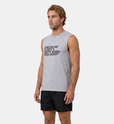 T-shirt sans manches en coton bio « DISCIPLINE » Ron Dorff