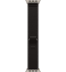 Bracelet 49 mm S/M Trail noir/charbon naturel Apple