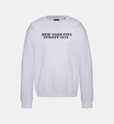 Sweatshirt imprimé col rond Schott