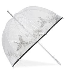 Parapluie canne, cloche transparente, résistance au vent Isotoner