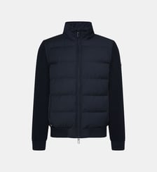 Blouson hybride matelassé à manches en maille regular Draco Digel