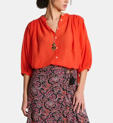Chemise en voile de coton fluide La Fée Maraboutée