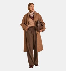 Manteau En Laine Mélangée Duke Maison 123