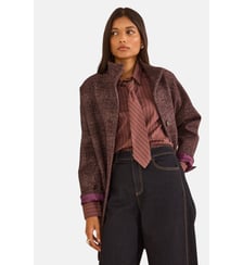 Manteau Long En Laine Mélangée Armance Maison 123