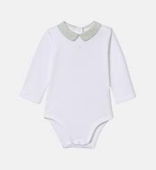 Body  col à carreaux - Coton biologique Cyrillus