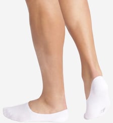 Lot de 2 Paires de Protèges-Pieds Basique Coton Dim