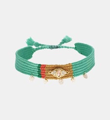 Bracelet réglable coloré avec pampilles CIPRUS Hipanema