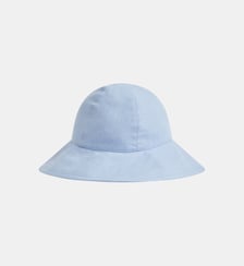 chapeau Clara en lin bleu ciel Agnès b.