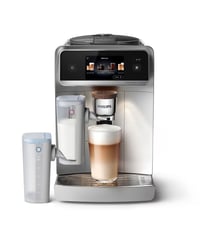 Expresso Broyeur Café Aromis EP8757/20 cafetière à grain SilentBrew LatteGo Pro Blanche Philips