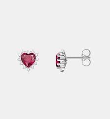 clous d'oreilles cœur Romance Thomas Sabo