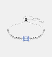 Bracelet Tennis Matrix, Doré à l’or 18 carats (750/1000) Swarovski