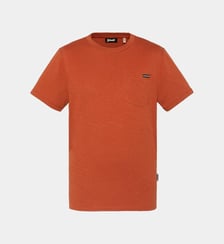 T-shirt effet flammé Schott
