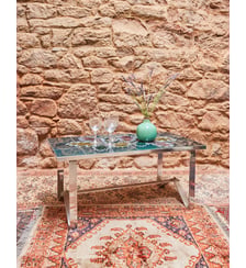 Table basse en céramique Léonie N°1013- Produit chiné Debongout