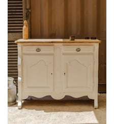 Buffet en bois blanc Gilbert N°1685- Produit chiné Debongout
