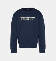 Sweatshirt imprimé col rond Schott