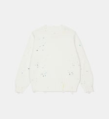 Pull col rond avec logo MM6 Maison Margiela