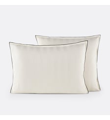Taie d'oreiller en satin de coton lavé, 118 fils La Redoute Interieurs