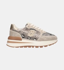 Sneakers en python avec strass Liu Jo