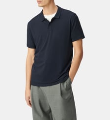 Polo en coton modal Ikks