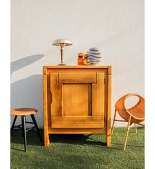 Buffet en orme Maison Regain Gustave N°494- Produit chiné Debongout