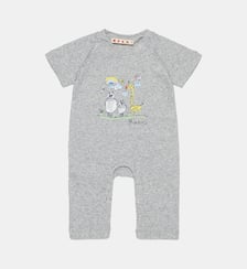 Combinaison pour bébé avec imprimé animaux Marni