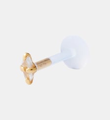 Piercing stud helix/tragus strass de zirconium Balaboosté
