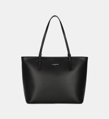 Grand sac cabas épaule Smooth en cuir Lancaster