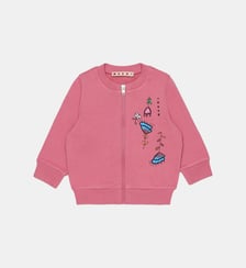 Sweat zippé avec logo Marni