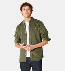 Chemise en velours côtelé Faguo