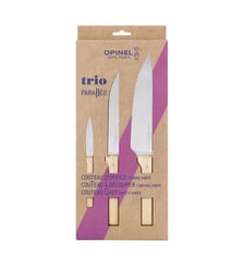 Coffret 3 couteaux de cuisine Parallèle Opinel