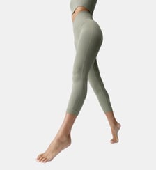 Legging de sport femme Devika longueur capri taille mi-haute Born Living Yoga