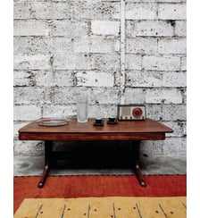 Table basse en bois Liv N°80- Produit chiné Debongout