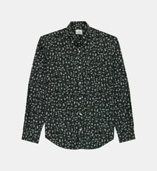 Chemises manches longues en coton Charles Serge Blanco